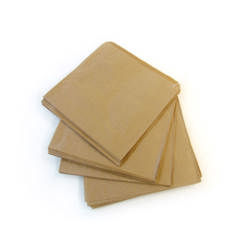 Recycled Flat Paper Bag Strung 250x250mm