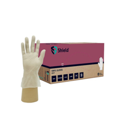 Lightly Powdered Vinyl Gloves (Medium)