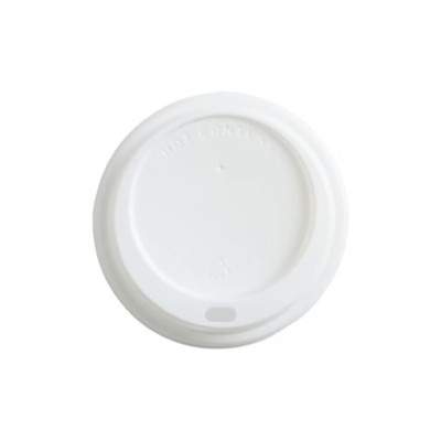 12oz White Ripple Lids