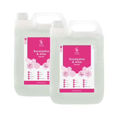 Evans Luxury Eucalyptus & Aloe Hand Wash (2 x 5 Litre)