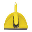 Professional Dustpan & Brush Set (Yellow)