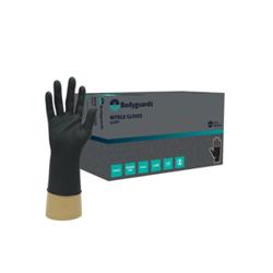 Black Nitrile Powder Free Gloves (Medium)