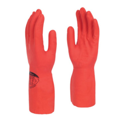 Pura Nitrile Household Gloves Red (Large 9)