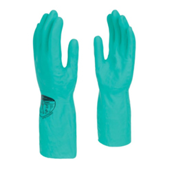 Pura Nitrile Household Gloves Green (Large 9)