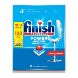 Finish Powerball Dishwasher Tablets Lemon