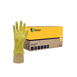 Yellow Powder Free Vinyl Gloves (X Large)