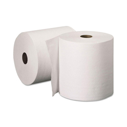 2 Ply White Industrial Wiper Rolls 
