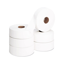 2 Ply Jumbo Toilet Rolls 62mm Core 300m