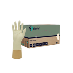 Lightly Powdered Latex Gloves (Medium)