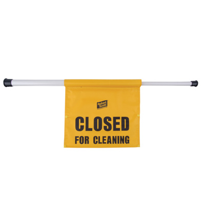 Closed For Cleaning Sign (Telescopic for Doorways)